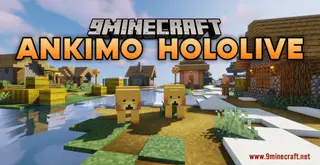 Ankimo Hololive Resource Pack (1.21.1, 1.20.1) – Texture Pack