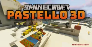 Pastello 3D Resource Pack (1.21.1, 1.20.1) – Texture Pack