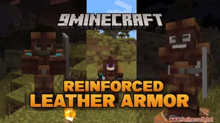 Reinforced Leather Armor Resource Pack (1.21.1, 1.20.1) – Texture Pack