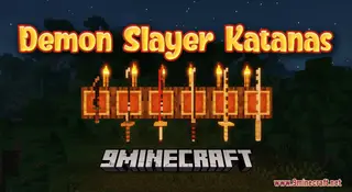 Demon Slayer Katanas Resource Pack (1.21.1, 1.20.1) – Texture Pack