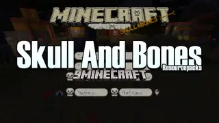 Skull and Bones Resource Pack (1.21.1, 1.20.1) – Texture Pack