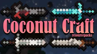 Coconut Craft Resource Pack (1.21.1, 1.20.1) – Texture Pack