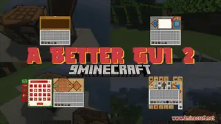 A Better GUI 2 Resource Pack (1.21.1, 1.20.1) – Texture Pack