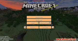 Orange GUI and Hotbar Resource Pack (1.21.1, 1.20.1) – Texture Pack