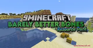 Barely Better Bones Resource Pack (1.21.1, 1.20.1) – Texture Pack