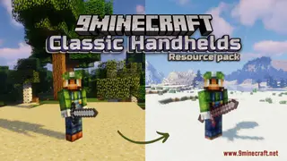 Classic Handhelds Resource Pack (1.21.1, 1.20.1) – Texture Pack
