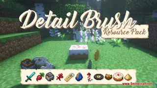Detail Brush Resource Pack (1.21.1, 1.20.1) – Texture Pack
