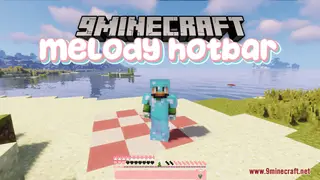 Melody Hotbar Resource Pack (1.21.1, 1.20.1) – Texture Pack