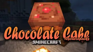 Chocolate Cake Resource Pack (1.21.1, 1.20.1) – Texture Pack