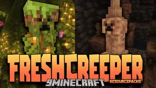 FreshCreeper Resource Pack (1.21.1, 1.20.1) – Texture Pack