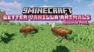 Better Vanilla Animals Resource Pack (1.21.1, 1.20.1) – Texture Pack