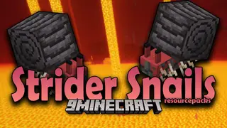 Strider Snails Resource Pack (1.18.2, 1.17.1) – Texture Pack
