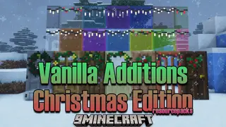 Christmas Vanilla Additions Resource Pack (1.18.2, 1.17.1) – Texture Pack