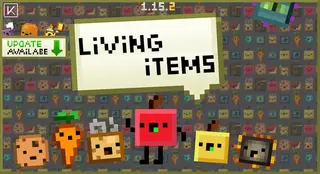 Living Items Resource Pack (1.16.5, 1.15.2) – Texture Pack