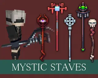 Transform Bows to Staves Resource Pack (1.13.2, 1.12.2) – Texture Pack