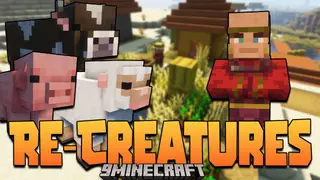 Re-Creature Resource Pack 1.16.5, 1.15.2 – Texture Pack