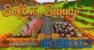 Soft n' Sunny Resource Pack 1.12.2, 1.11.2 – Texture Pack