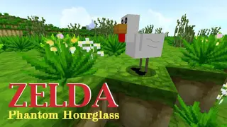 Legend of Zelda Phantom Hourglass Resource Pack 1.13.2, 1.12.2