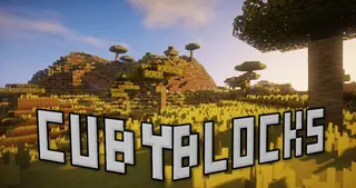 CubyBlocks3D Resource Pack 1.13.2, 1.12.2