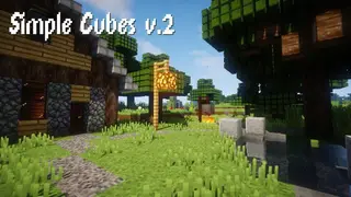 Simple Cubes Resource Pack 1.13.2, 1.12.2