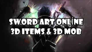 Sword Art Online 3D Resource Pack 1.12.2, 1.11.2