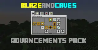 BlazeandCave's Advancements Resource Pack 1.13.2, 1.12.2