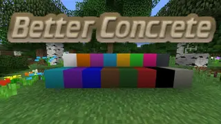 Better Concrete Resource Pack 1.12.2, 1.11.2