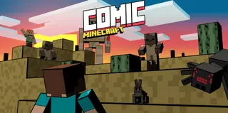 Comic Minecraft Resource Pack 1.12.2, 1.11.2