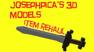 Josephpica's 3D Models Resource Pack 1.8.9, 1.7.10