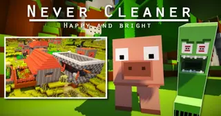 Never Cleaner Resource Pack 1.11.2, 1.10.2