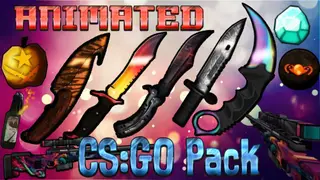 3D CS: GO Animated PvP Resource Pack 1.11.2, 1.10.2