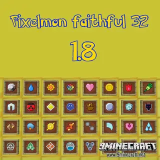 Pixelmon's Faithful 32x Addon