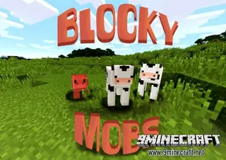 Blocky Mobs Resource Pack