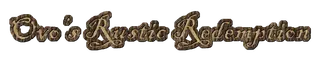 Ovo's Rustic Redemption Resource Pack