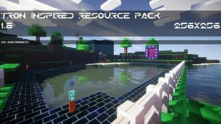 Tron Inspired Resource Pack