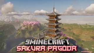 Sakura Pagoda Map (26.2, 1.20.1) – Towering Cherry Blossom Pagoda