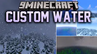 Custom Water Shader (1.26+) – Realistic Wavy Water And Smooth Reflections