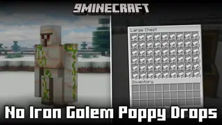 No Iron Golem Poppy Drops Mod (26.2, 1.21.1) – Golems No Longer Drop Poppies