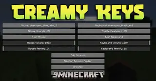 Creamy Keys Mod (26.2, 1.20.1) – Hear Satisfying Mechanical Clicks While You
