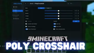 PolyCrosshair Mod (1.8.9) – Modify the Crosshair's Appearance