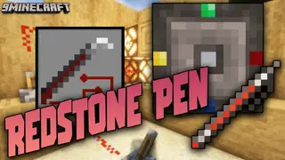 Redstone Pen Mod (1.21.1, 1.20.1) – Connect Redstone with a Pen