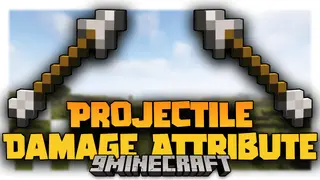 Projectile Damage Attribute Mod (1.20.1, 1.19.2) – Customizable Projectile Damage