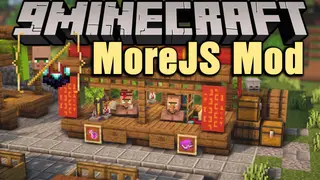 MoreJS Mod (1.21.1, 1.20.1) – Script Unique World Events