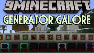 Generator Galore Mod (1.21.1, 1.20.1) – Power Your Machines with Anything