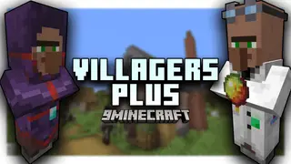 Villagers Plus Mod (1.20.1, 1.19.2) – Expanded Villager Types and Villages