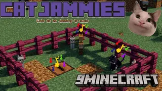 Cat Jammies Mod (1.21.1, 1.20.1) – Cats Do Be Jamming to Music