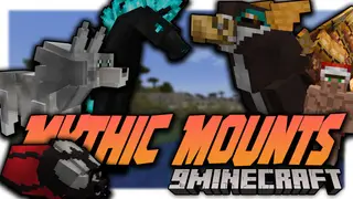 Mythic Mounts Mod (1.20.1, 1.19.2) – Tame Legendary Creatures