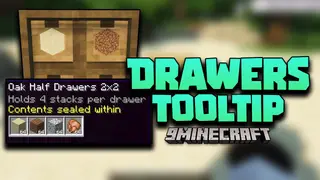 Drawers Tooltip Mod (1.20.1, 1.19.2) – Drawer Content Preview