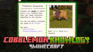 Cobblemon Knowlogy Mod (1.21.1) – Get Cobblemon Info in Book o' Knowlogy