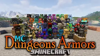 MC Dungeons Armors Mod (1.20.1, 1.19.2) – Armors from Minecraft Dungeons